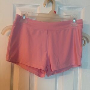 Pink Women's Yoga Shorts